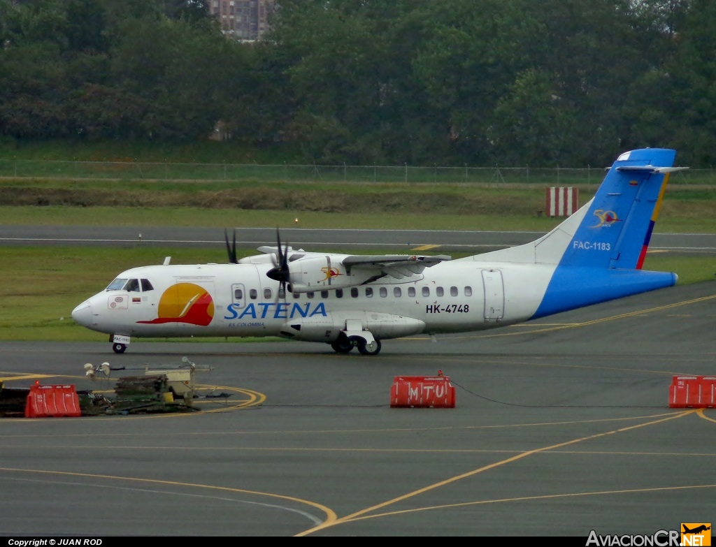 HK-4748 - ATR 42-500 - Satena