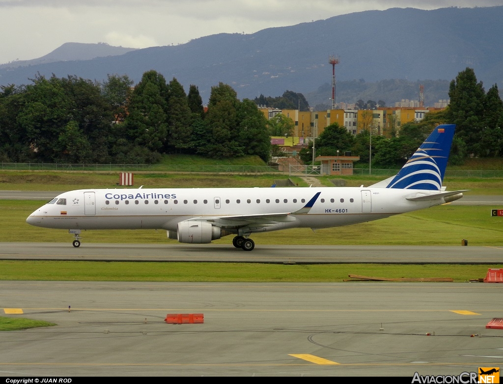 HK-4601 - Embraer 190-100IGW - Copa Airlines Colombia