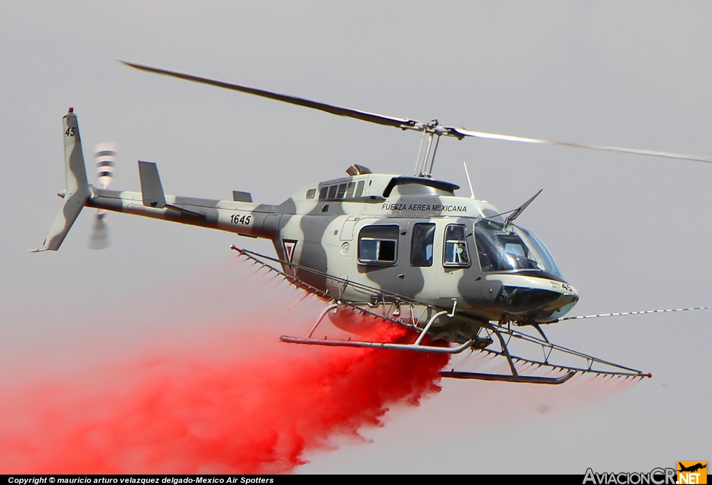 1645 - Bell 206L-3 LongRanger III - Fuerza Aerea Mexicana FAM