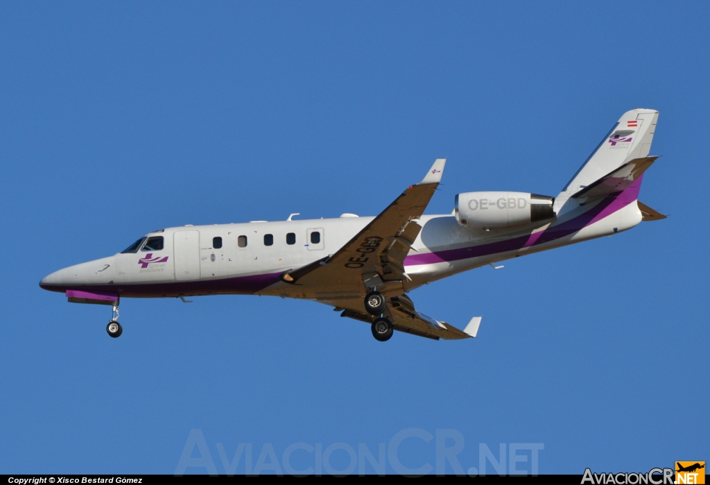 OE-GBD - Gulfstream G100 - Tyrol Air Ambulance