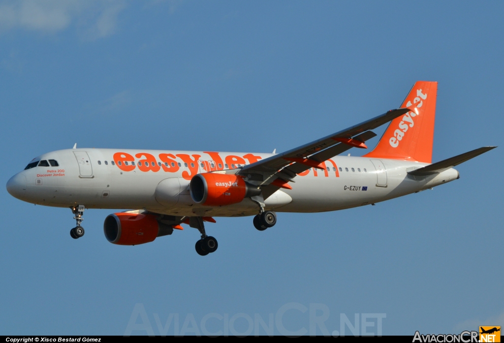 G-EZUY - Airbus A320-214 - EasyJet