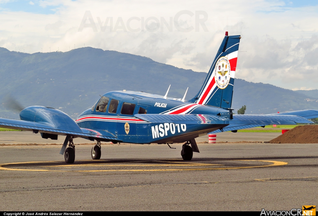 MSP016 - Piper PA-34-200T Seneca II - Ministerio de Seguridad Pública - Costa Rica