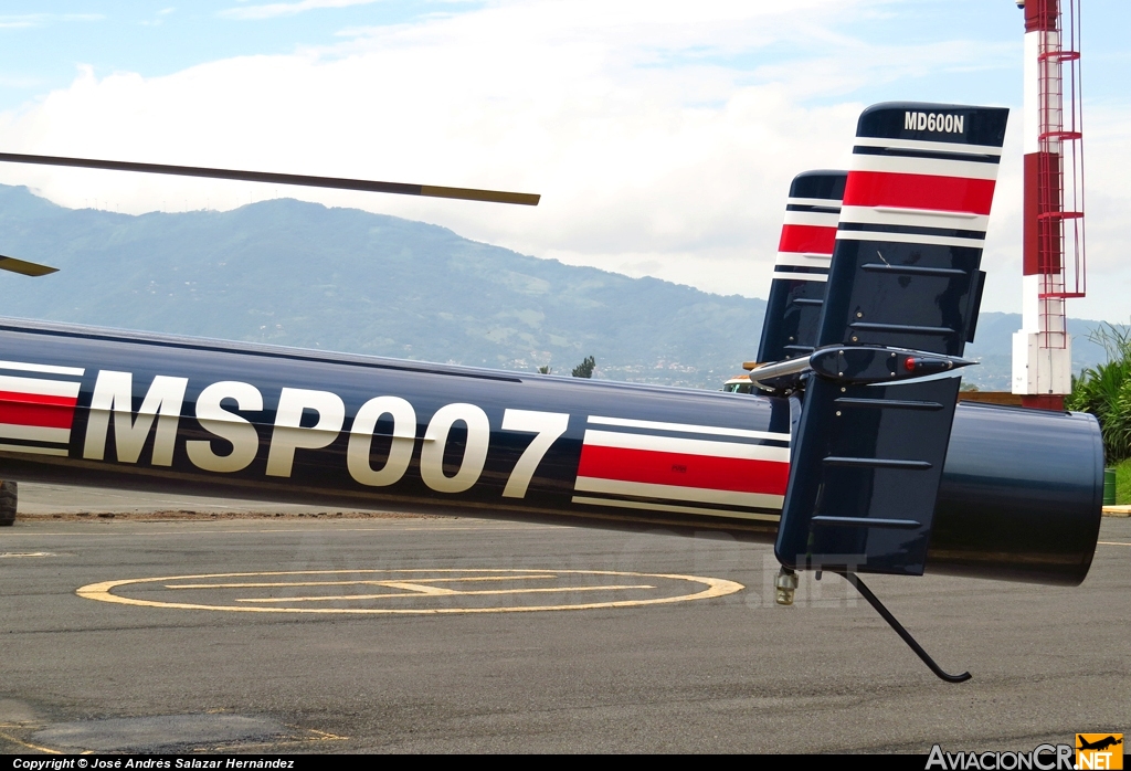 MSP007 - Mcdonnell Douglas MD600N - Ministerio de Seguridad Pública - Costa Rica