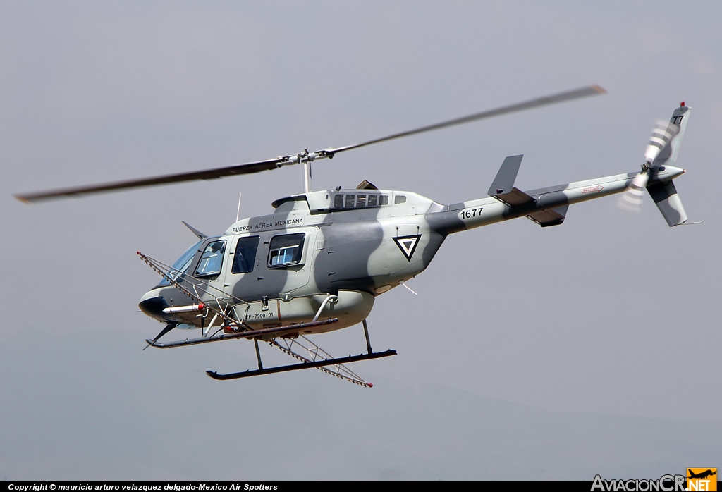 1677 - Bell 206L-3 LongRanger III - Fuerza Aerea Mexicana FAM