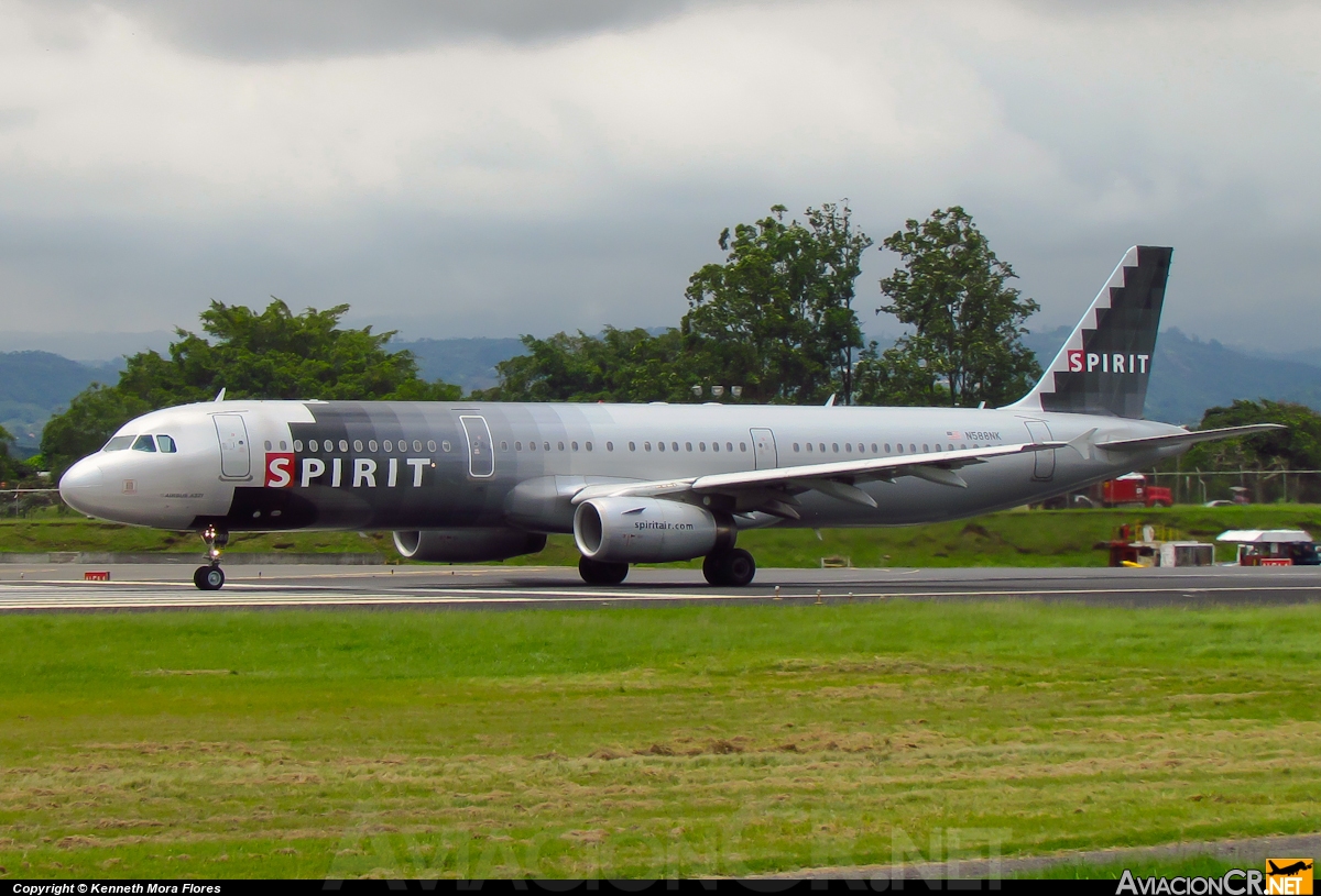 N588NK - Airbus A321-231 - Spirit Airlines
