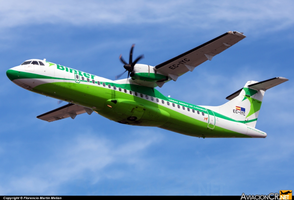 EC-IYC - ATR 72-212A - Binter Canarias