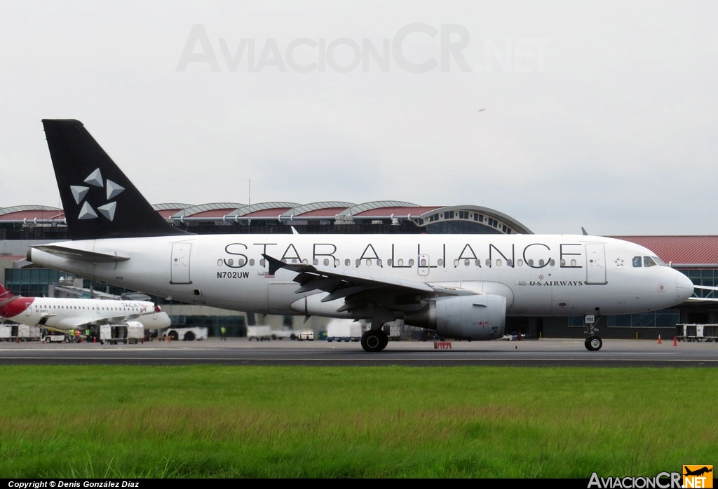 N702UW - Airbus A319-112 - US Airways