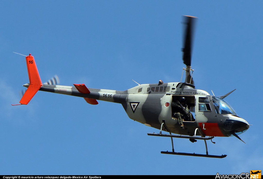 1616 - Bell 206B-3 JetRanger III - Fuerza Aerea Mexicana FAM