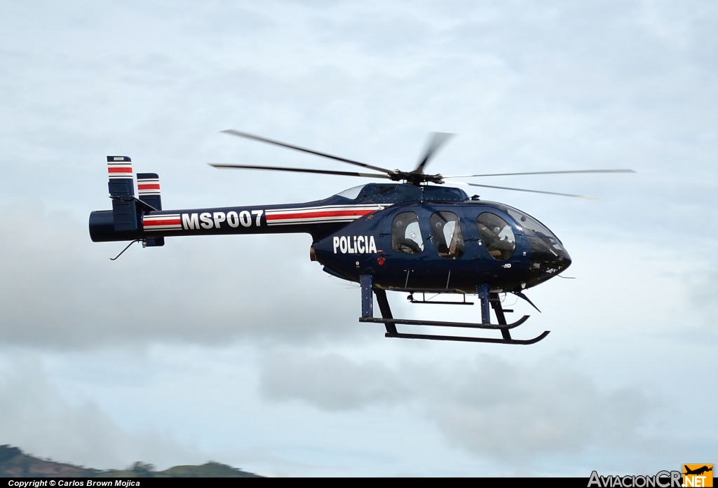 MSP007 - Mcdonnell Douglas MD600N - Ministerio de Seguridad Pública - Costa Rica