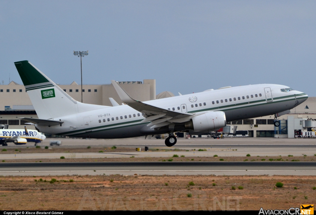VQ-BTA - Boeing 737-7P3 BBJ - Jet Aviation Business Jet
