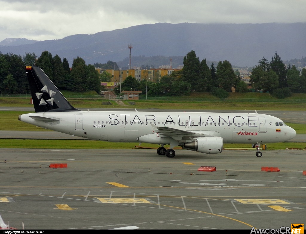 N536AV - Airbus A320-214 - Avianca