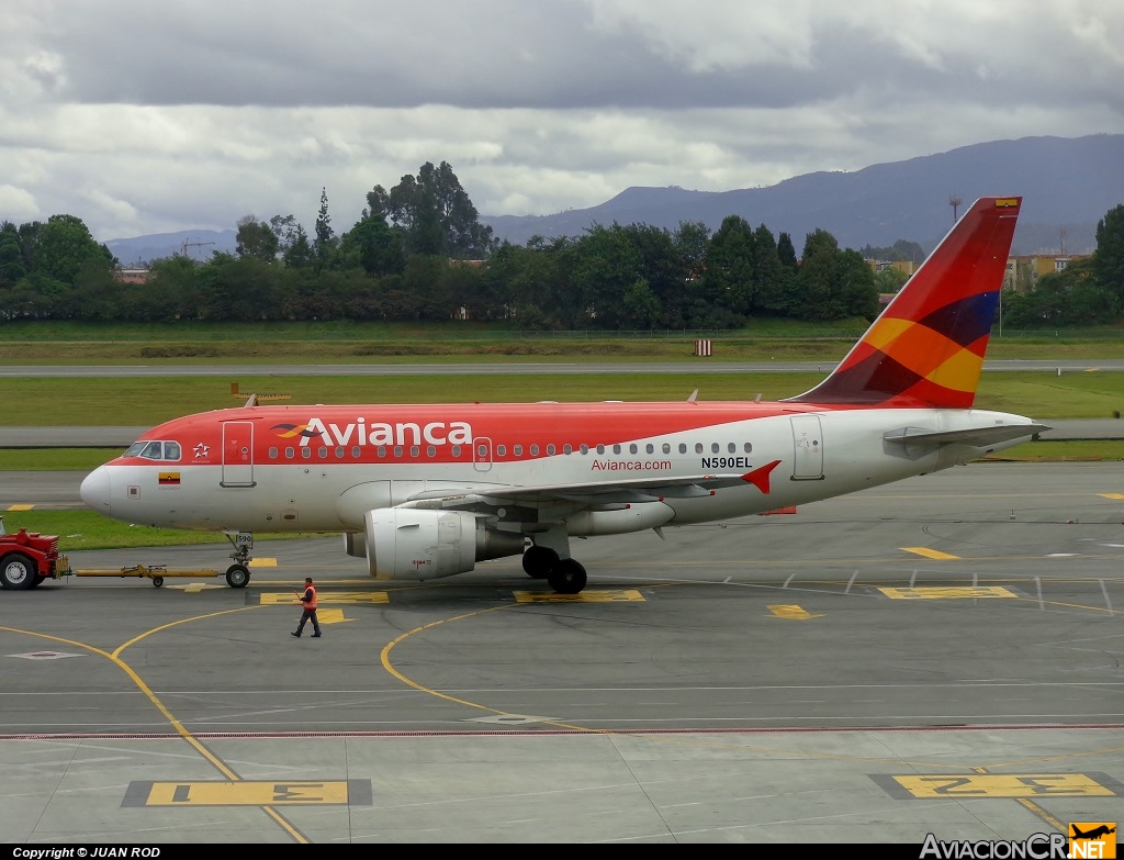 N590EL - Airbus A318-111 - Avianca Colombia