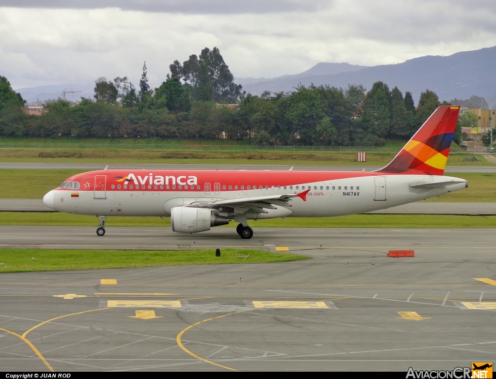 N417AV - Airbus A320-214 - Avianca Colombia