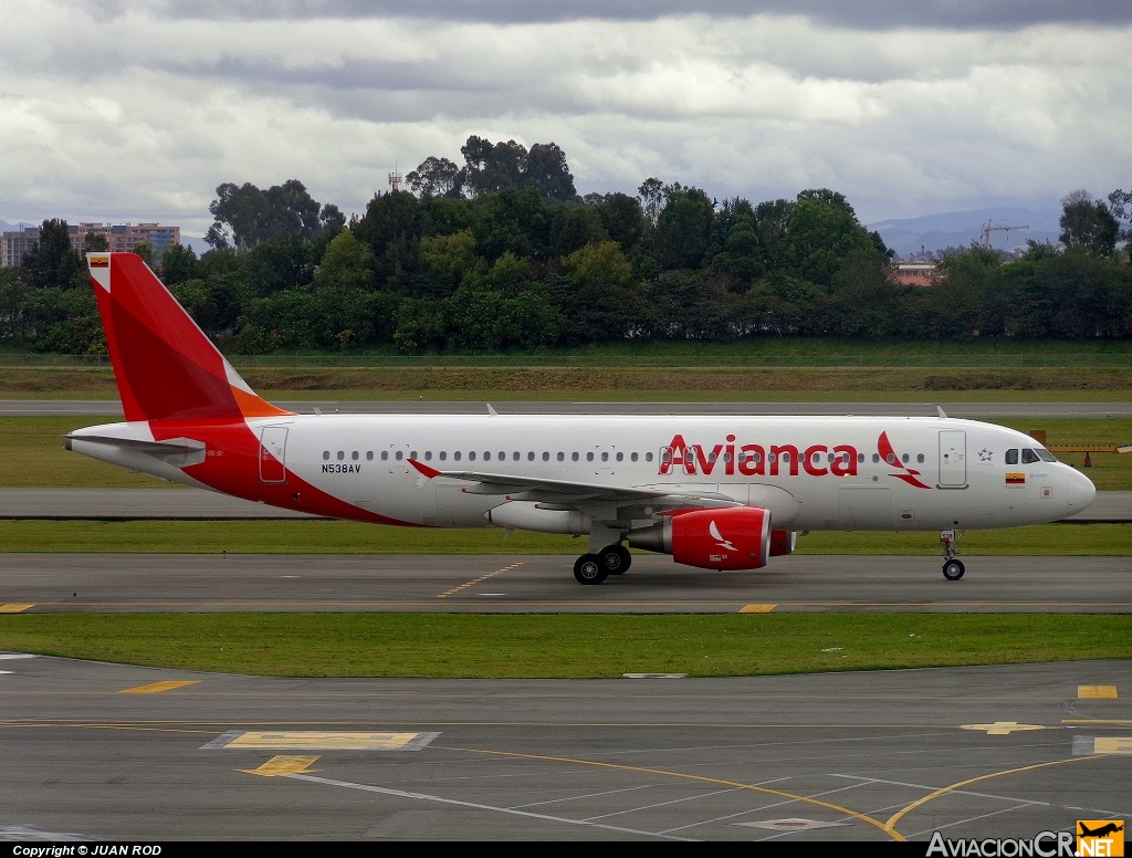 N538AV - Airbus A320-214 - Avianca Colombia