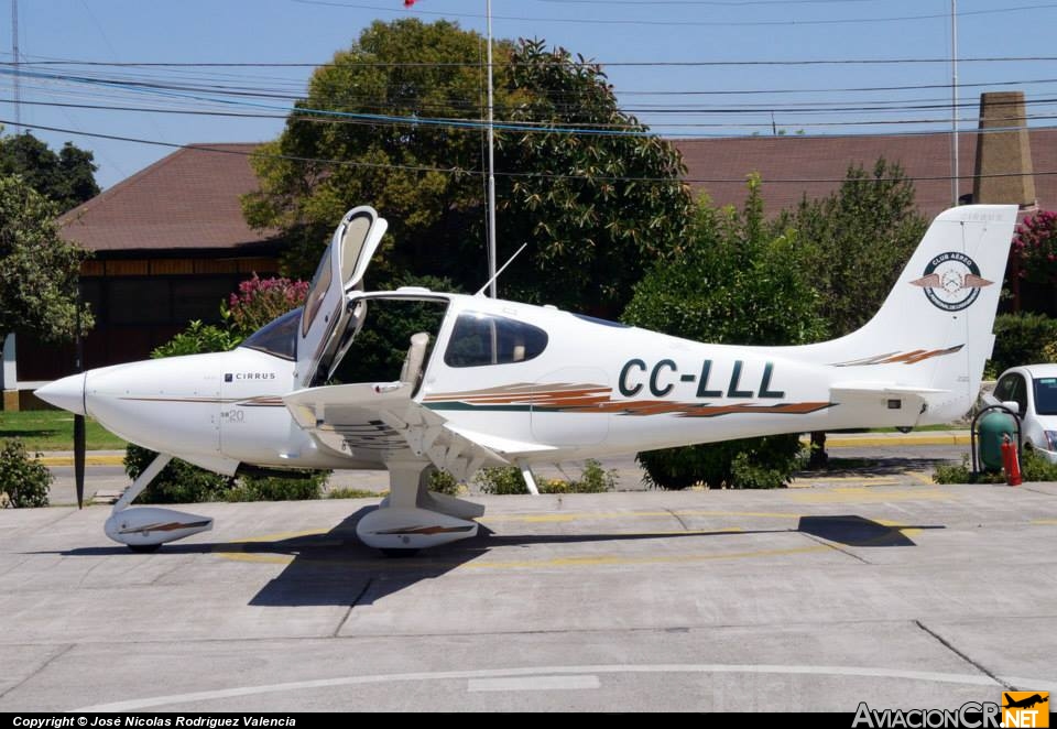 CC-LLL - Cirrus SR-20 G3 - Club Aéreo del Personal de Carabineros de Chile