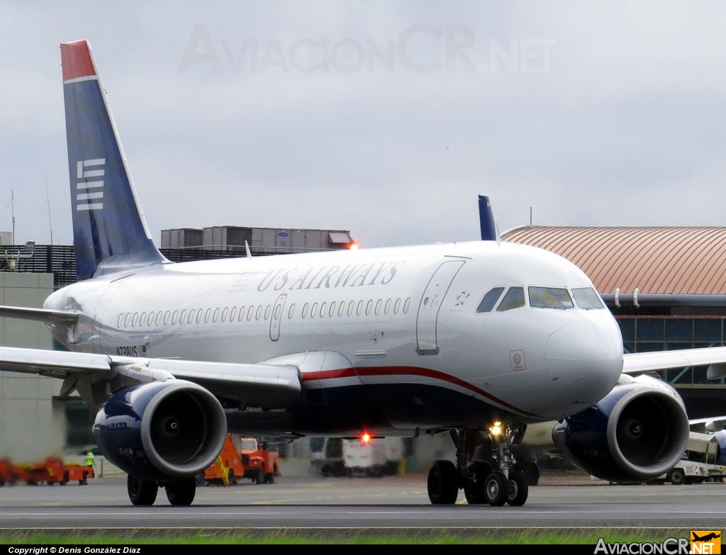 N738US - Airbus A319-100 - US Airways