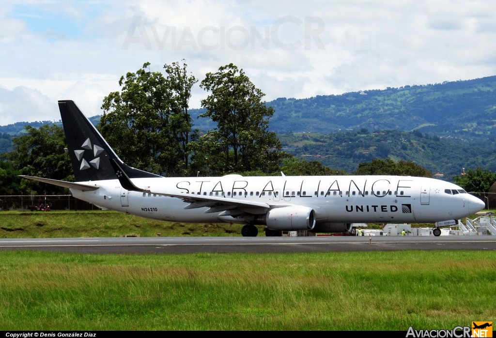 N26210 - Boeing 737-824 - United Airlines