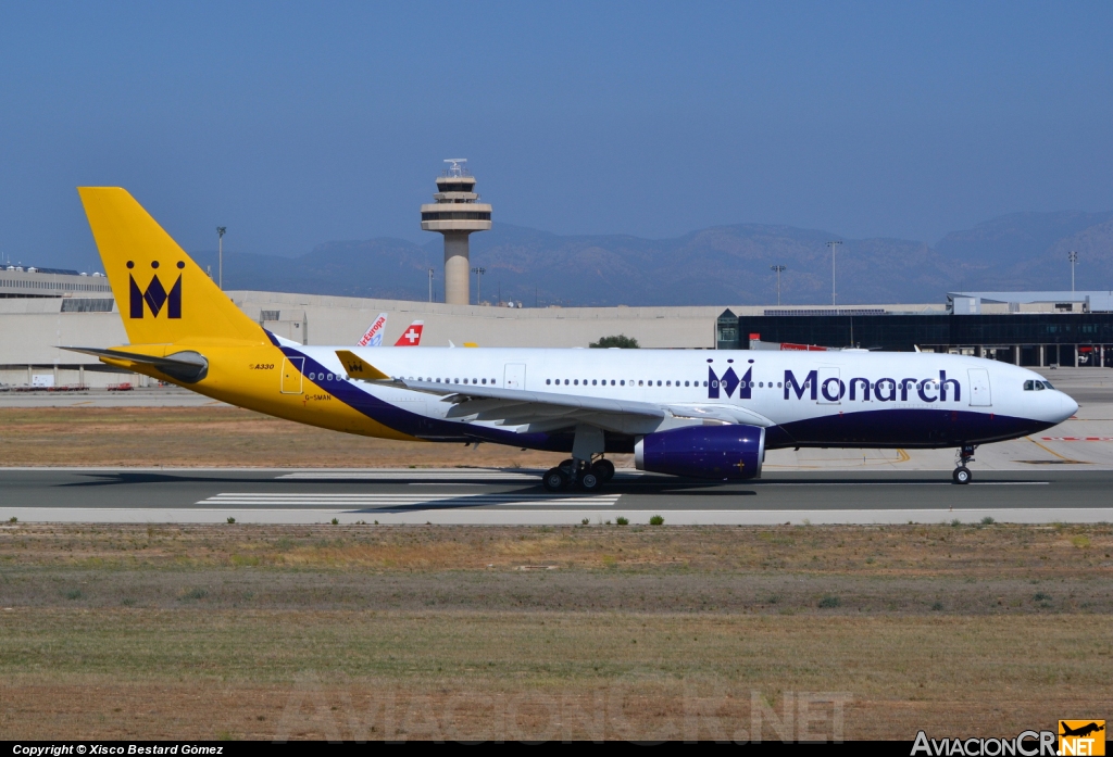 G-SMAN - Airbus A330-243 - Monarch Airlines