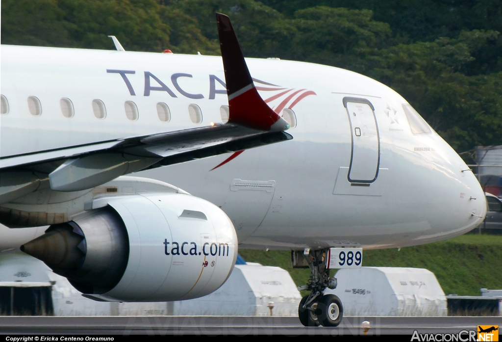 N989TA - Embraer 190-100IGW - TACA