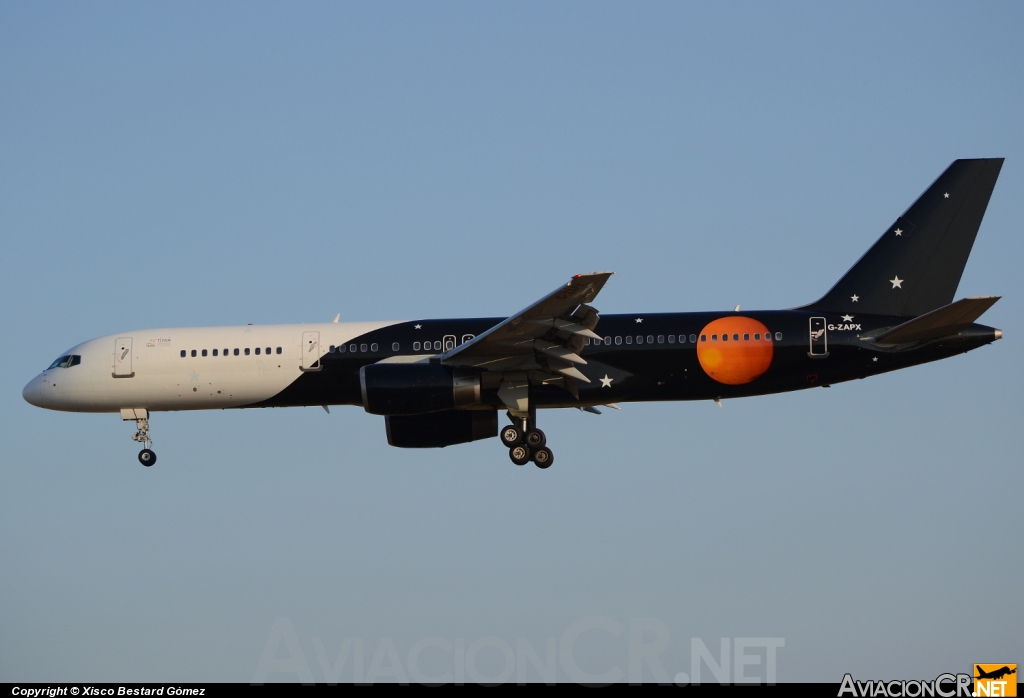 G-ZAPX - Boeing 757-256 - Titan Airways