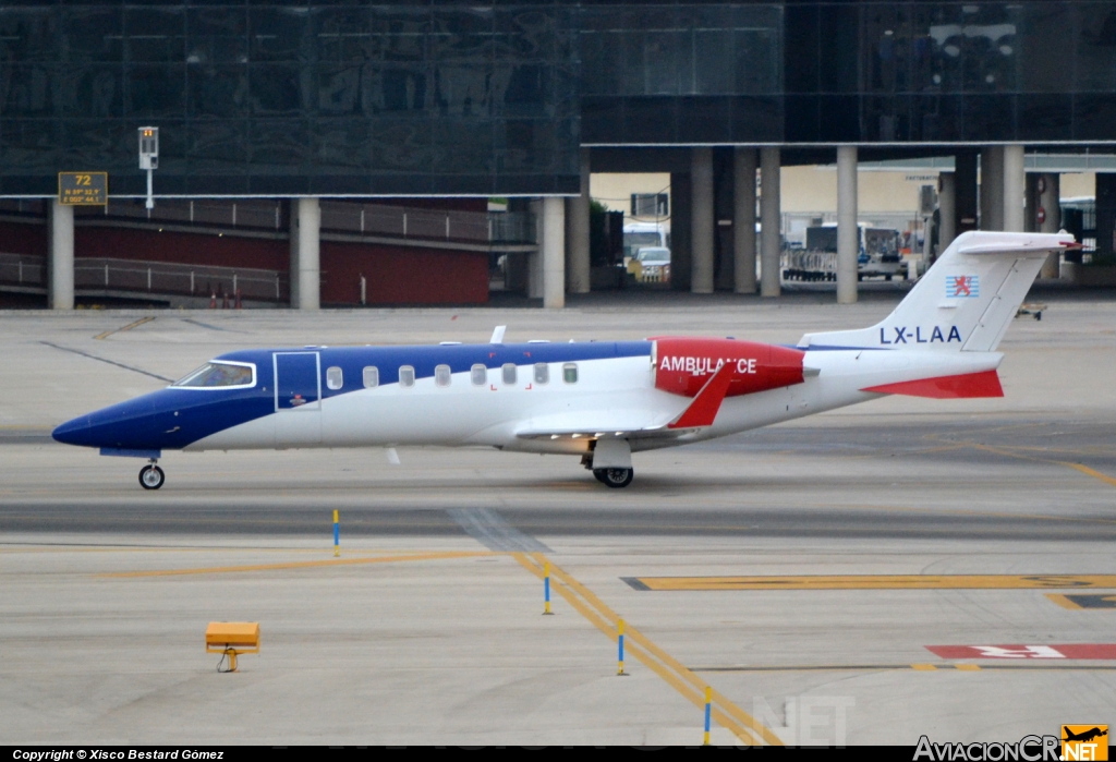 LX-LAA - Learjet 45 - Ducair Luxemburgo Air Ambulance