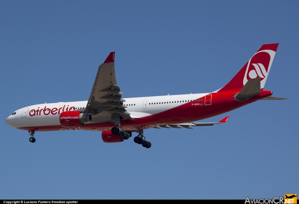 D-ABXD - Airbus A330-243 - Air Berlin