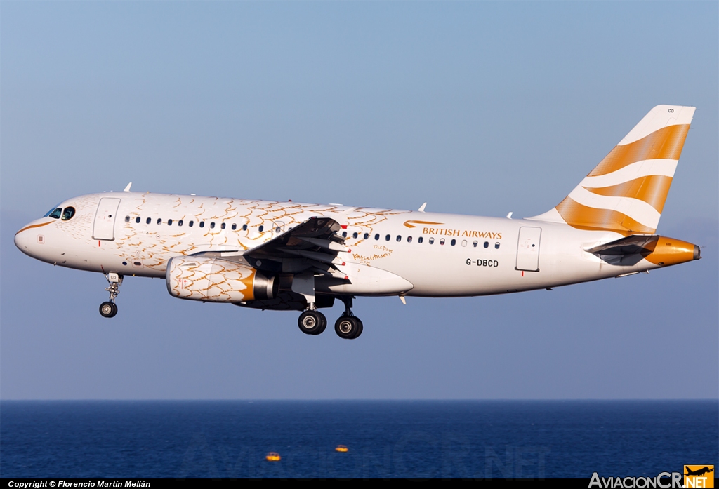 G-DBCD - Airbus A319-131 - British Airways