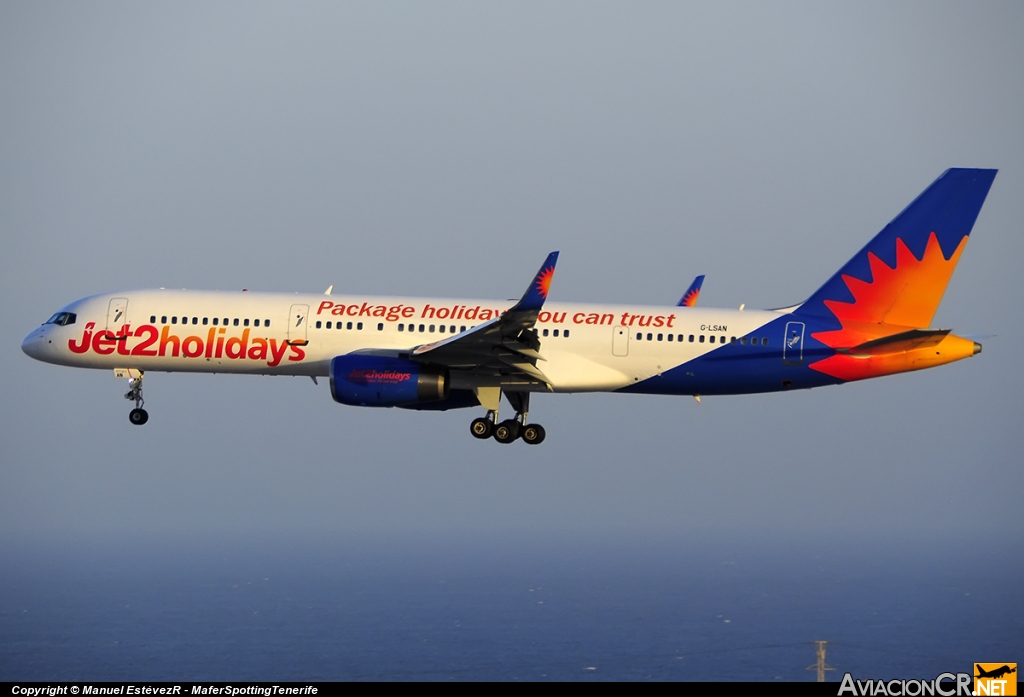 G-LSAN - Boeing 757-2K2 - Jet2.com