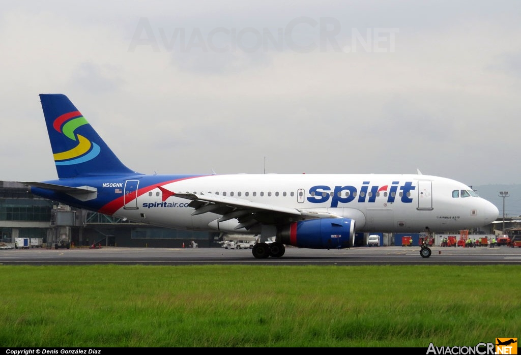 N506NK - Airbus A319-132 - Spirit Airlines
