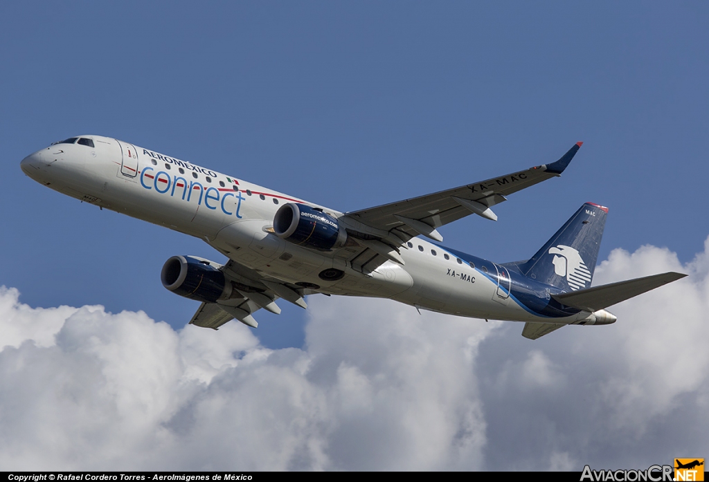 XA-MAC - Embraer 190-100IGW - Aeroméxico Connect