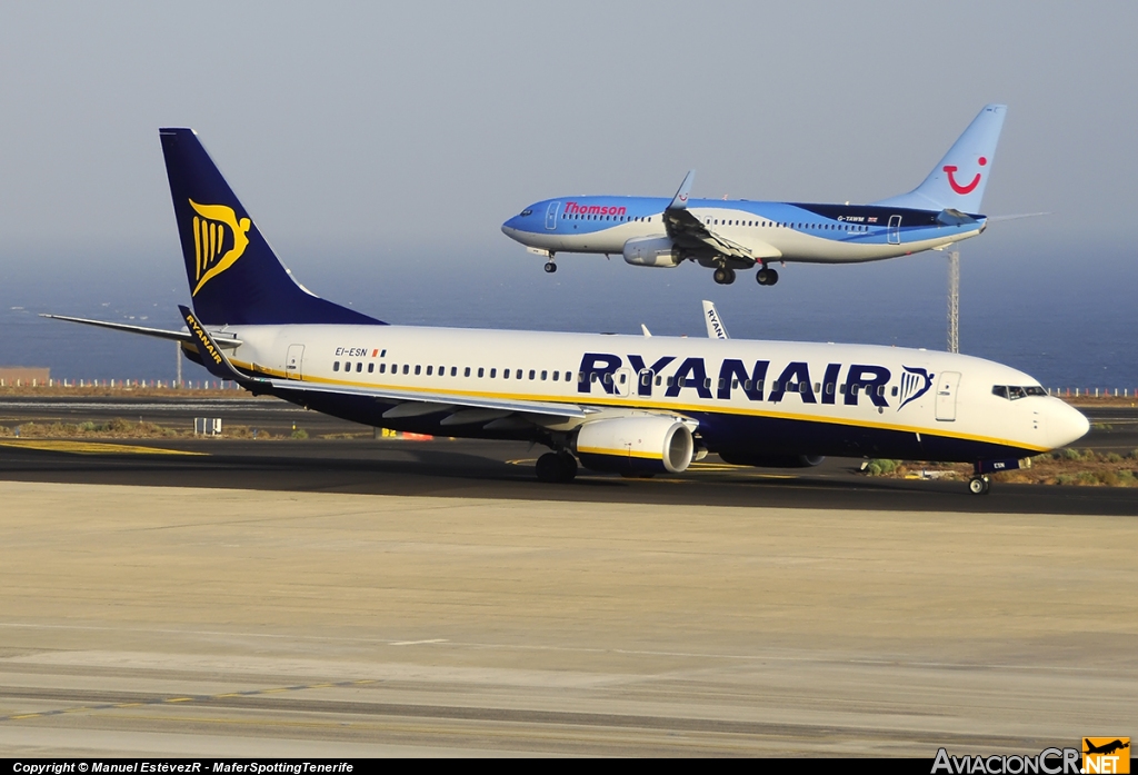 EI-ESN - Boeing 737-8AS - Ryanair