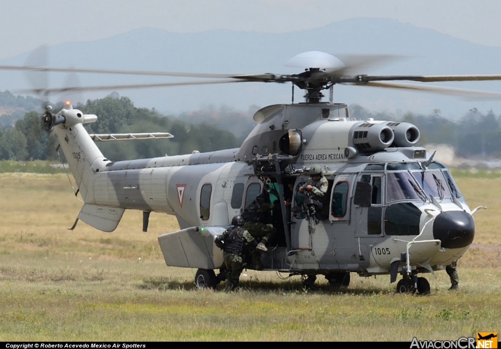 1005 - Eurocopter EC-725AP Caracal - Fuerza Aerea Mexicana FAM