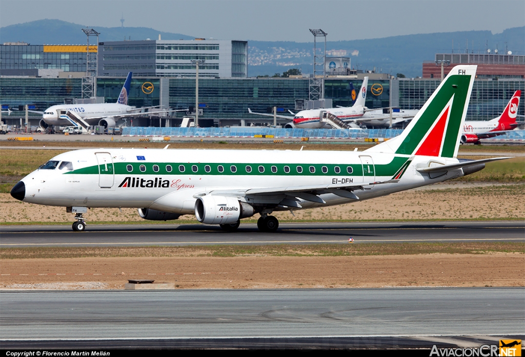 EI-DFH - Embraer ERJ-170-100LR - Alitalia Express