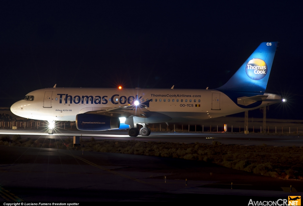 OO-TCS - Airbus A319-132 - Thomas Cook Airlines Belgiun