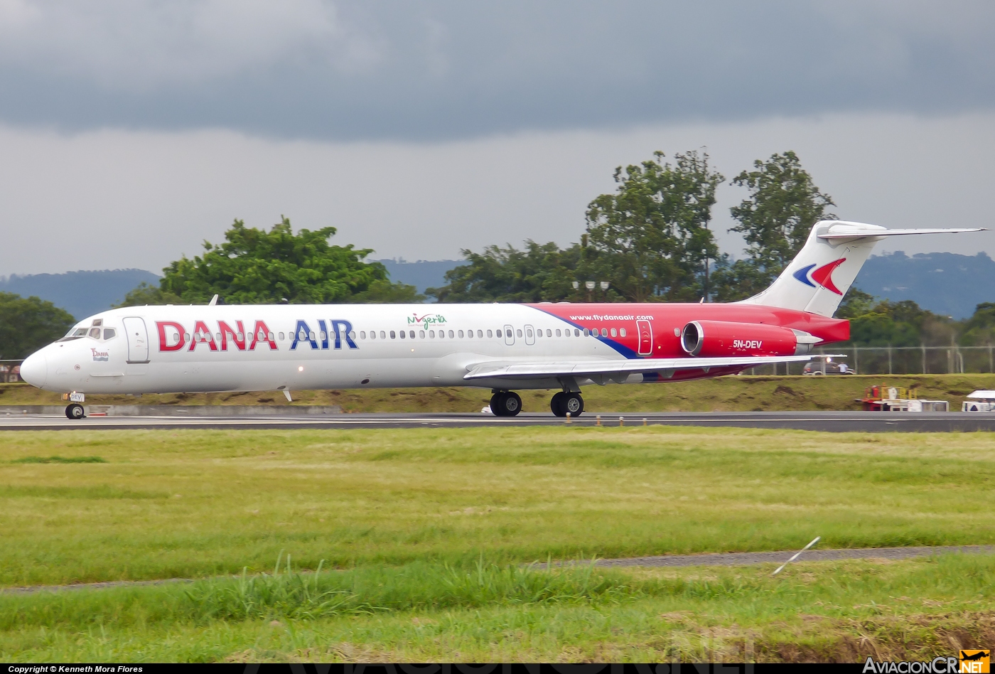 5N-DEV - McDonnell Douglas MD-83 (DC-9-83) - Dana Air