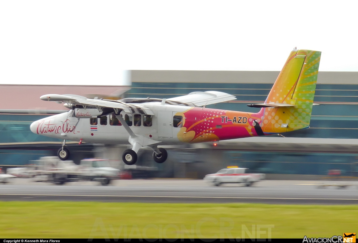 TI-AZD - De Havilland Canada DHC-6-300 Twin Otter - Nature Air