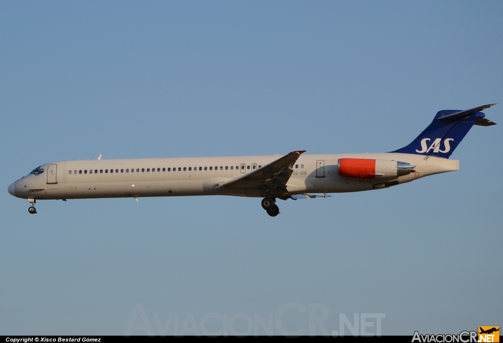 SE-DIK - McDonnell Douglas MD-82 (DC-9-82) - SAS