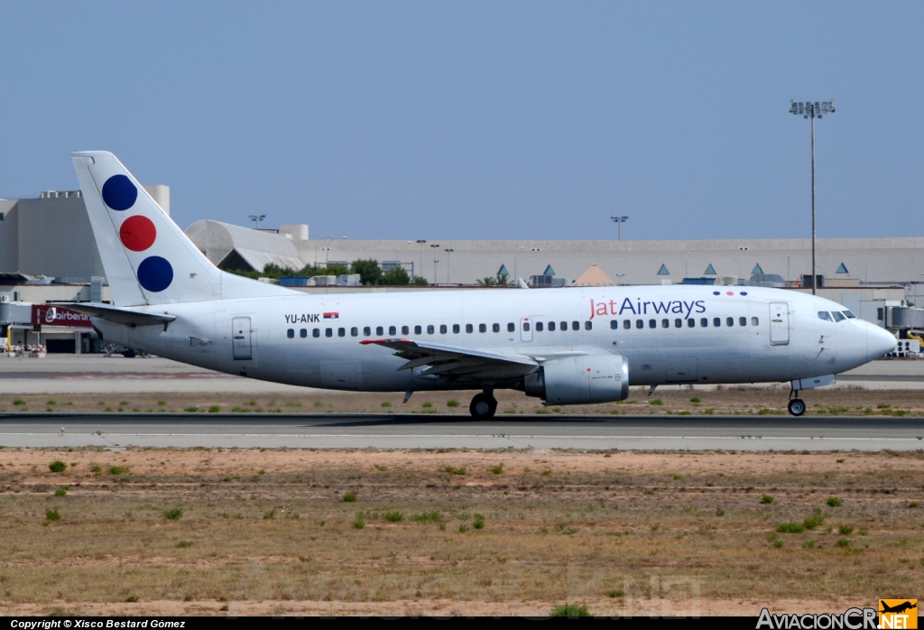 YU-ANK - Boeing 737-3H9 - JAT Airways