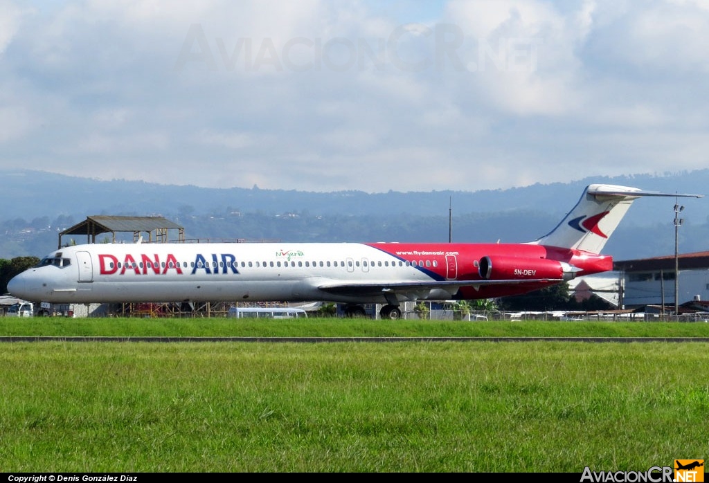 5N-DEV - McDonnell Douglas MD-83 (DC-9-83) - Dana Air