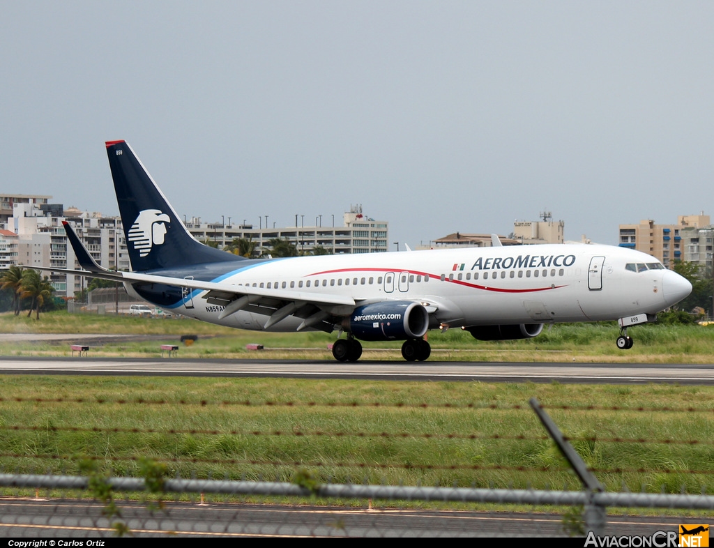 N859AM - Boeing 737-8Q8 - Aeromexico