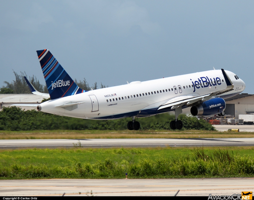 N809JB - Airbus A320-232 - jetBlue Airways