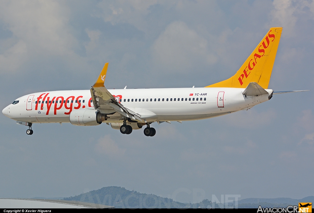 TC-AAR - Boeing 737-86N - Pegasus Airlines