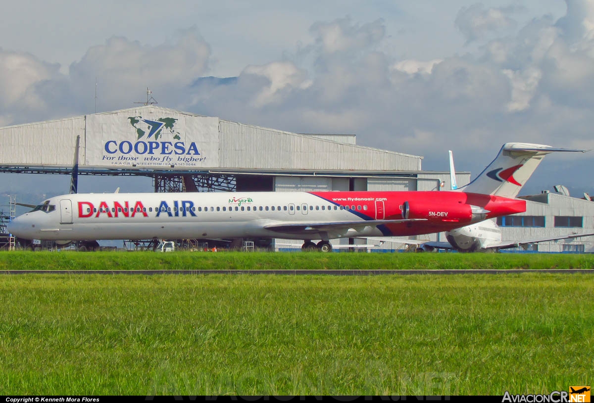 5N-DEV - McDonnell Douglas MD-83 (DC-9-83) - Dana Air