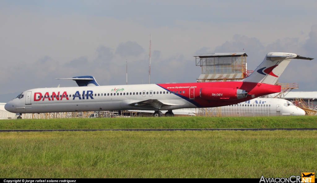 5N-DEV - McDonnell Douglas MD-83 (DC-9-83) - Dana Air