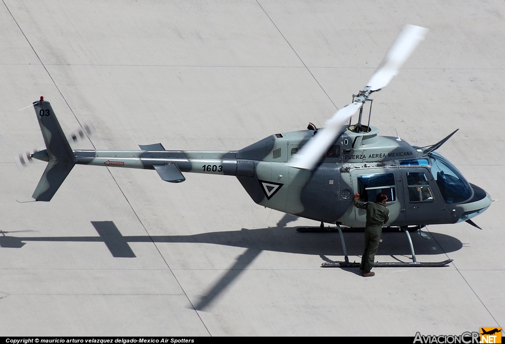 1603 - Bell 206B-3 JetRanger III - Fuerza Aerea Mexicana FAM