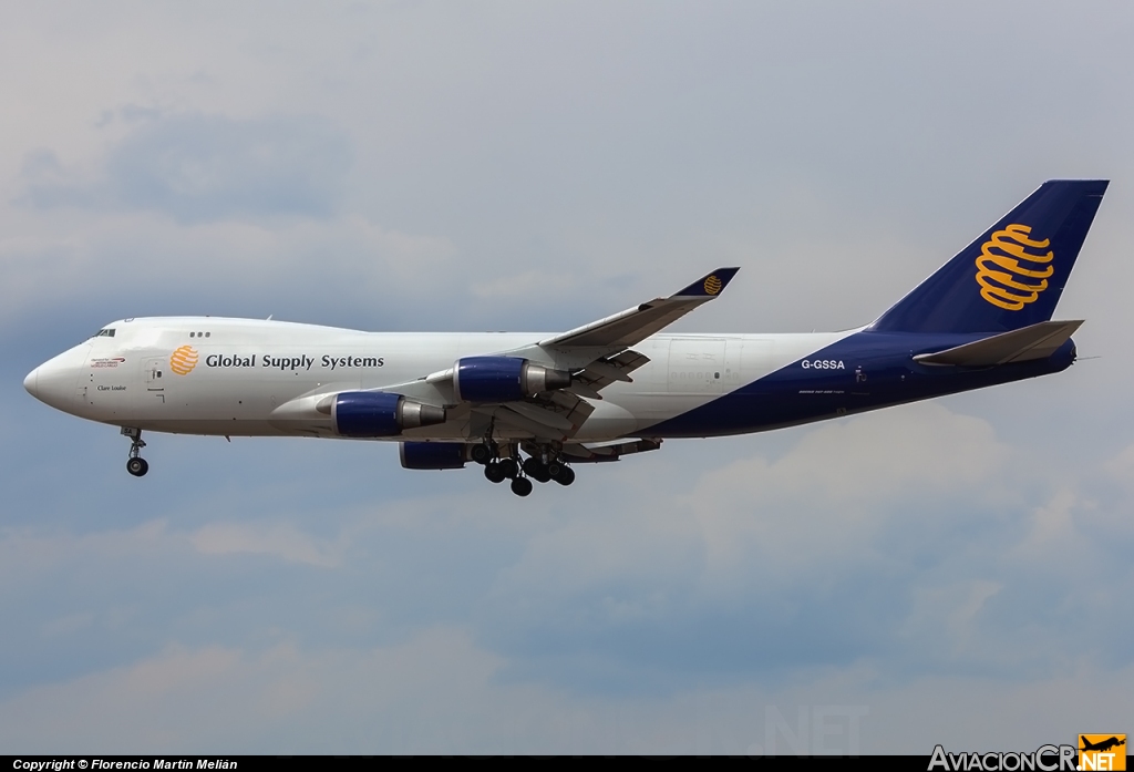 G-GSSA - Boeing 747-47UF/SCD - Global Supply Systems ( British Airways World Cargo )