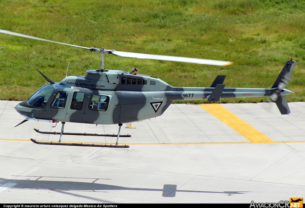 1677 - Bell 206L-3 LongRanger III - Fuerza Aerea Mexicana FAM