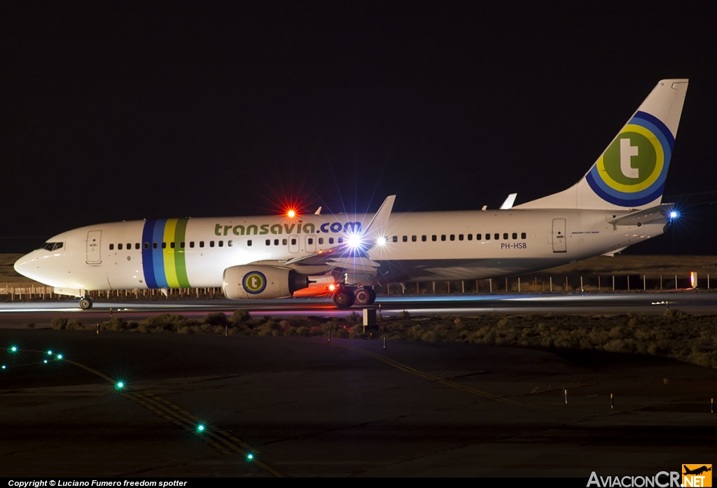 PH-HSB - Boeing 737-8K2 - Transavia Airlines