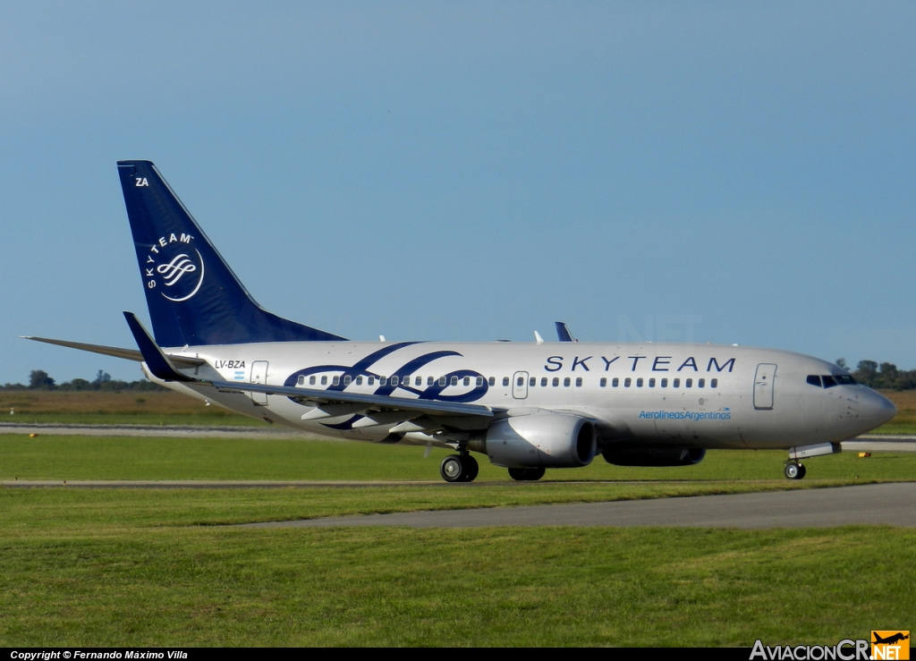 LV-BZA - Boeing 737-76N - Aerolineas Argentinas