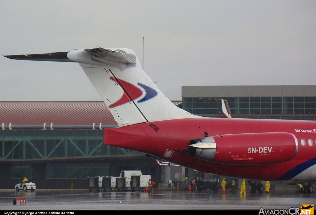 5N-DEV - McDonnell Douglas MD-83 (DC-9-83) - Dana Air